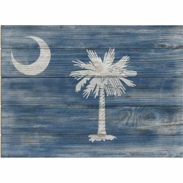Made4Mattress Wood South Carolina Flag MA4247129